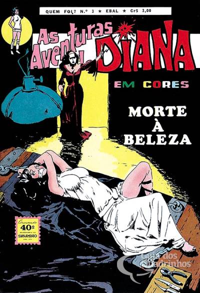Aventuras de Diana, As (Quem Foi?) - em Cores n° 3 - Ebal