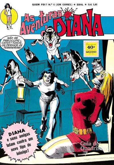 Aventuras de Diana, As (Quem Foi?) - em Cores n° 6 - Ebal