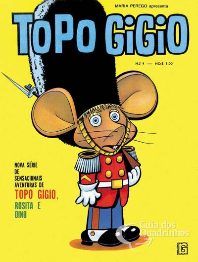 Topo Gigio (Maria Perego Apresenta) n° 4 - Rge