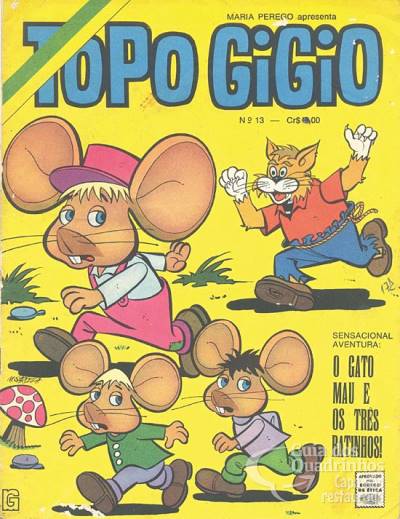 Topo Gigio (Maria Perego Apresenta) n° 13 - Rge