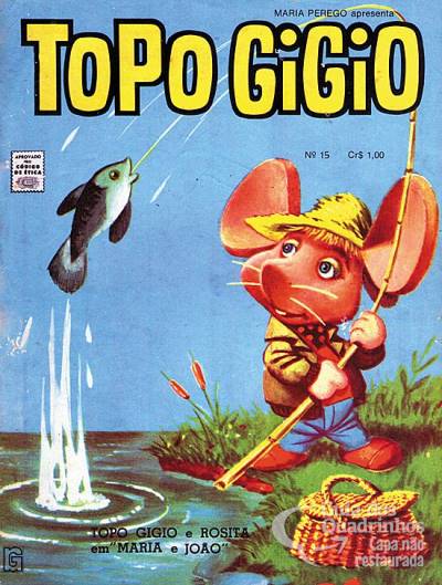 Topo Gigio (Maria Perego Apresenta) n° 15 - Rge