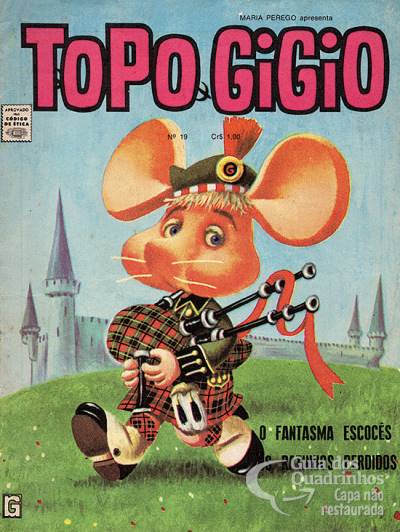 Topo Gigio (Maria Perego Apresenta) n° 19 - Rge