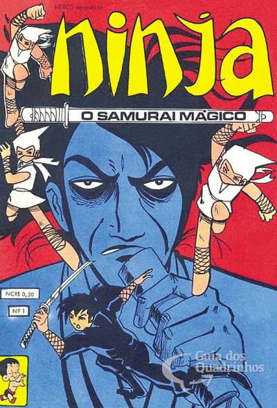 Ninja, O Samurai Mágico n° 1 - Edrel