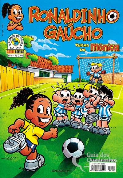 Ronaldinho Gaúcho n° 8 - Panini