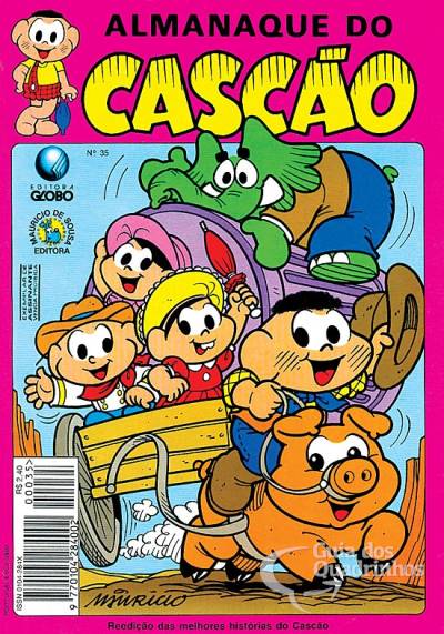 Almanaque do Cascão n° 35 - Globo