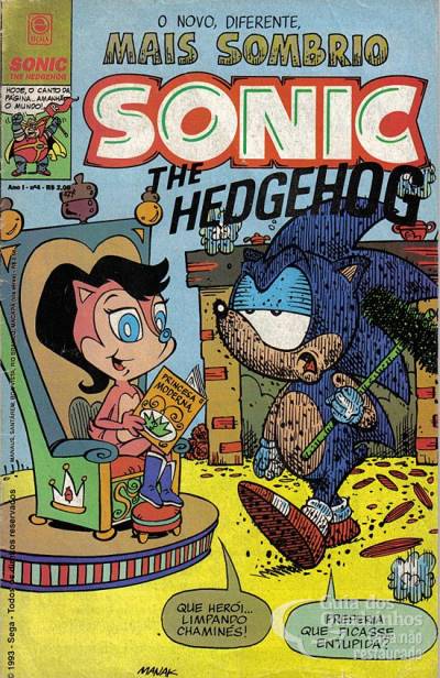 Sonic The Hedgehog n° 4 - Escala