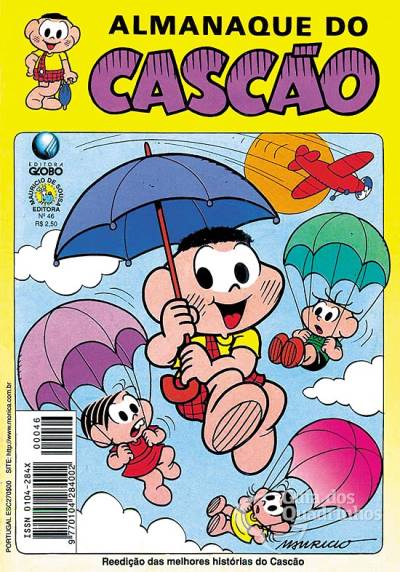 Almanaque do Cascão n° 46 - Globo