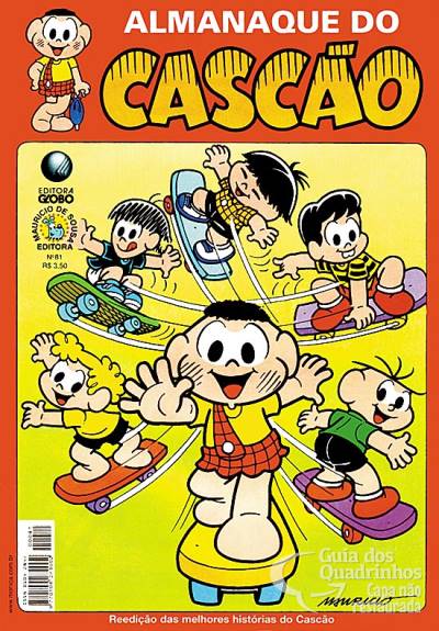 Almanaque do Cascão n° 81 - Globo