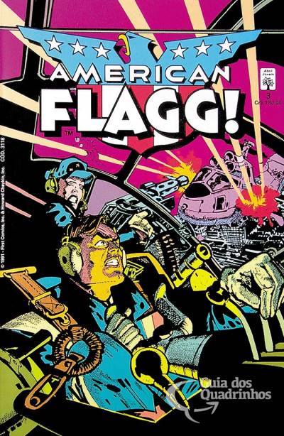 American Flagg! n° 3 - Abril