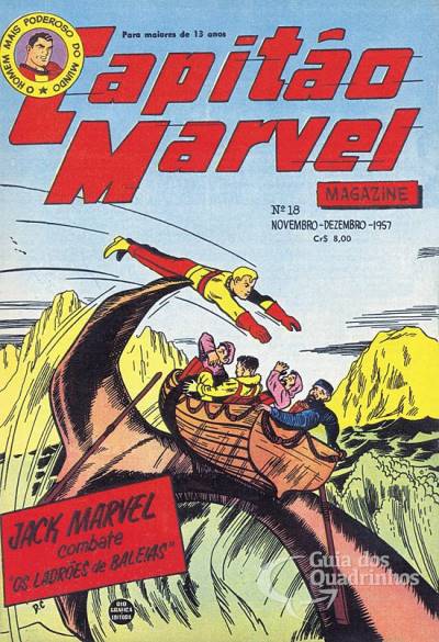 Capitão Marvel Magazine n° 18 - Rge