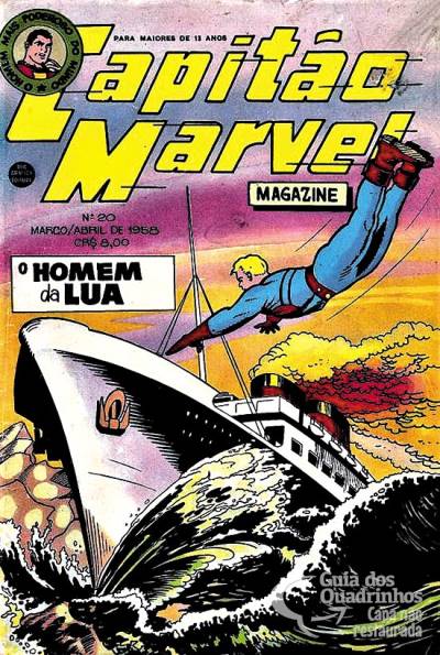 Capitão Marvel Magazine n° 20 - Rge