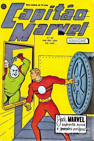 Capitão Marvel Magazine n° 25 - Rge