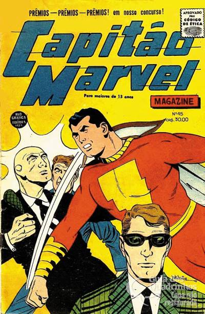 Capitão Marvel Magazine n° 45 - Rge