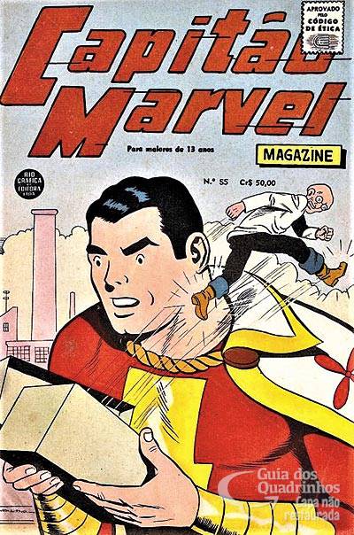 Capitão Marvel Magazine n° 55 - Rge