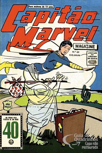 Capitão Marvel Magazine n° 69 - Rge