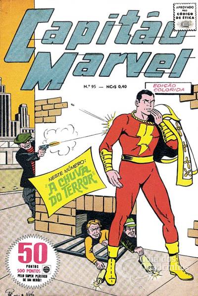 Capitão Marvel Magazine n° 95 - Rge