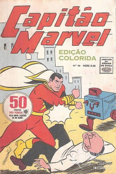 Capitão Marvel Magazine n° 98 - Rge