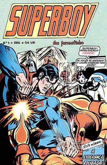 Superboy (Em Formatinho) n° 4 - Ebal