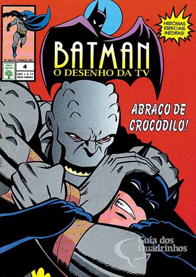 Batman - O Desenho da TV n° 4 - Abril
