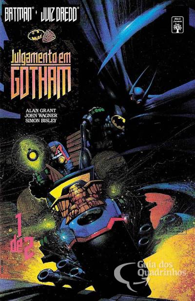 Batman & Juiz Dredd: Julgamento em Gotham n° 1 - Abril
