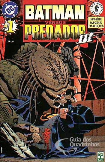 Batman Versus Predador III n° 1 - Abril