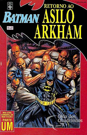 Batman - Retorno Ao Asilo Arkham n° 1 - Abril