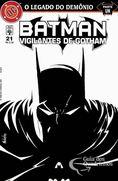Batman - Vigilantes de Gotham n° 21 - Abril