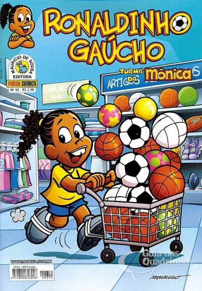 Ronaldinho Gaúcho n° 10 - Panini