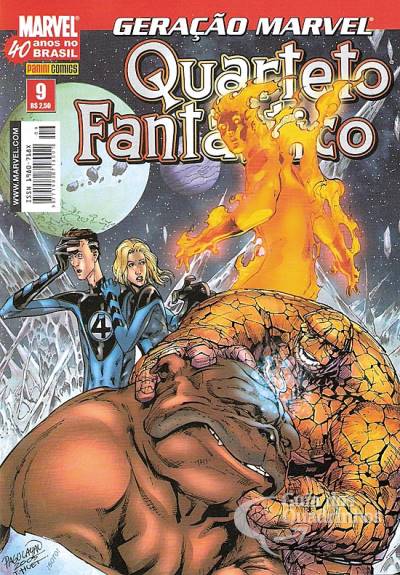 Geração Marvel - Quarteto Fantástico n° 9 - Panini