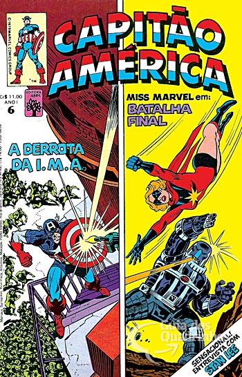 Capitão América n° 6 - Abril