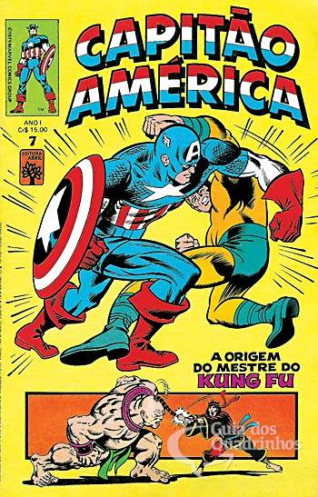 Capitão América n° 7 - Abril