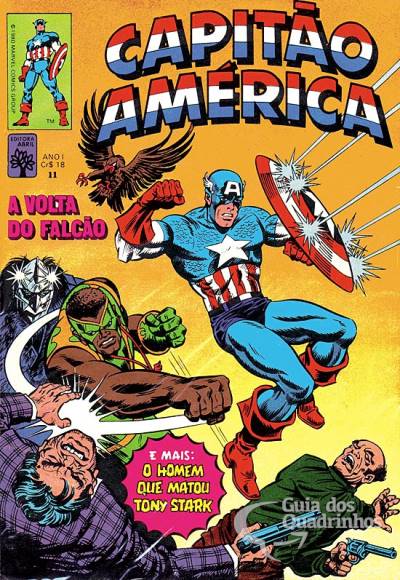 Capitão América n° 11 - Abril