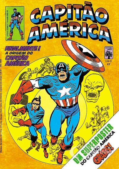 Capitão América n° 17 - Abril