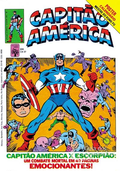 Capitão América n° 24 - Abril