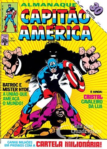 Capitão América n° 57 - Abril