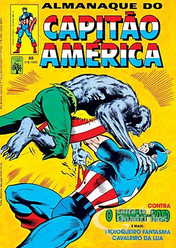 Capitão América n° 69 - Abril