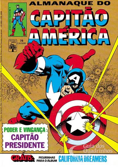 Capitão América n° 78 - Abril