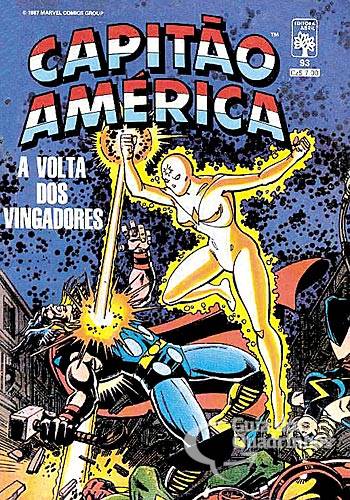 Capitão América n° 93 - Abril