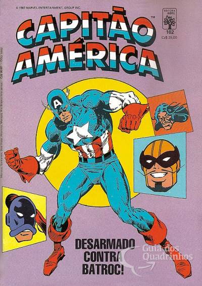 Capitão América n° 102 - Abril