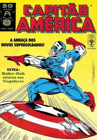 Capitão América n° 149 - Abril