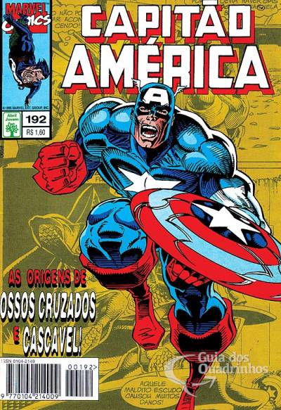 Capitão América n° 192 - Abril