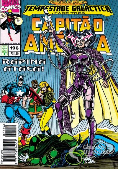Capitão América n° 196 - Abril