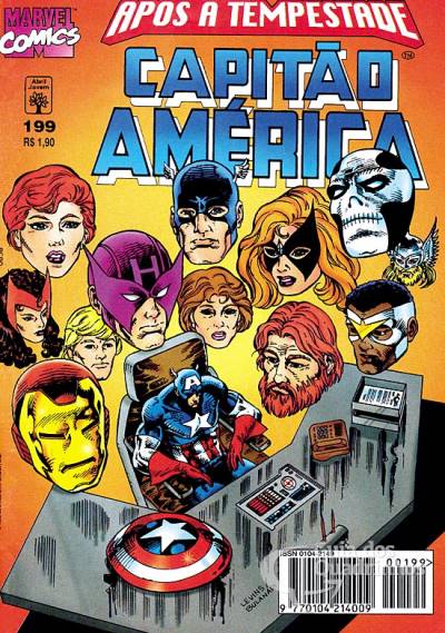 Capitão América n° 199 - Abril