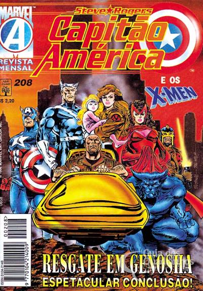Capitão América n° 208 - Abril