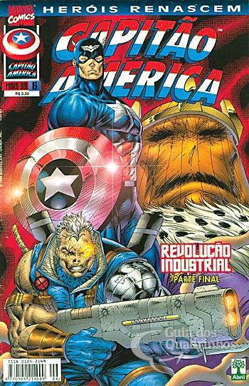 Heróis Renascem - Capitão América n° 6 - Abril