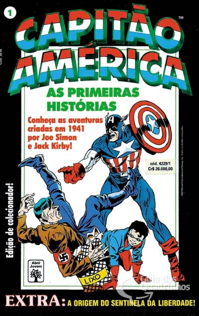 Capitão América - As Primeiras Histórias n° 1 - Abril