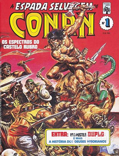 Espada Selvagem de Conan, A n° 1 - Abril