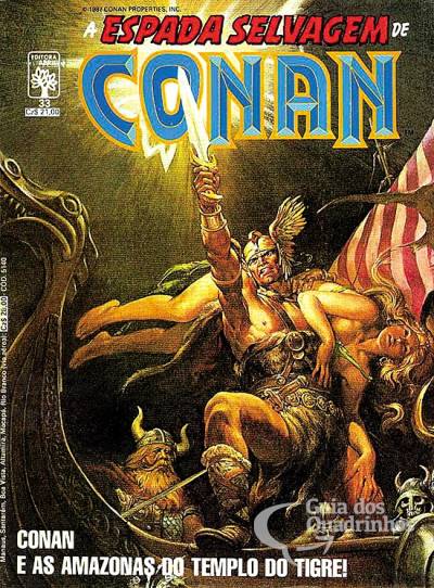 Espada Selvagem de Conan, A n° 33 - Abril