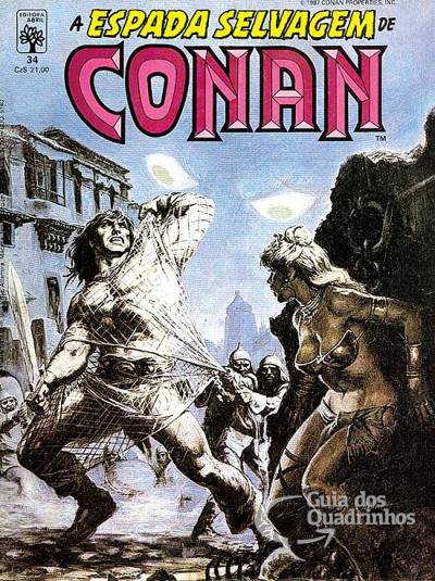 Espada Selvagem de Conan, A n° 34 - Abril