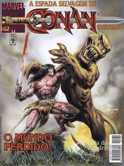 Espada Selvagem de Conan, A n° 162 - Abril